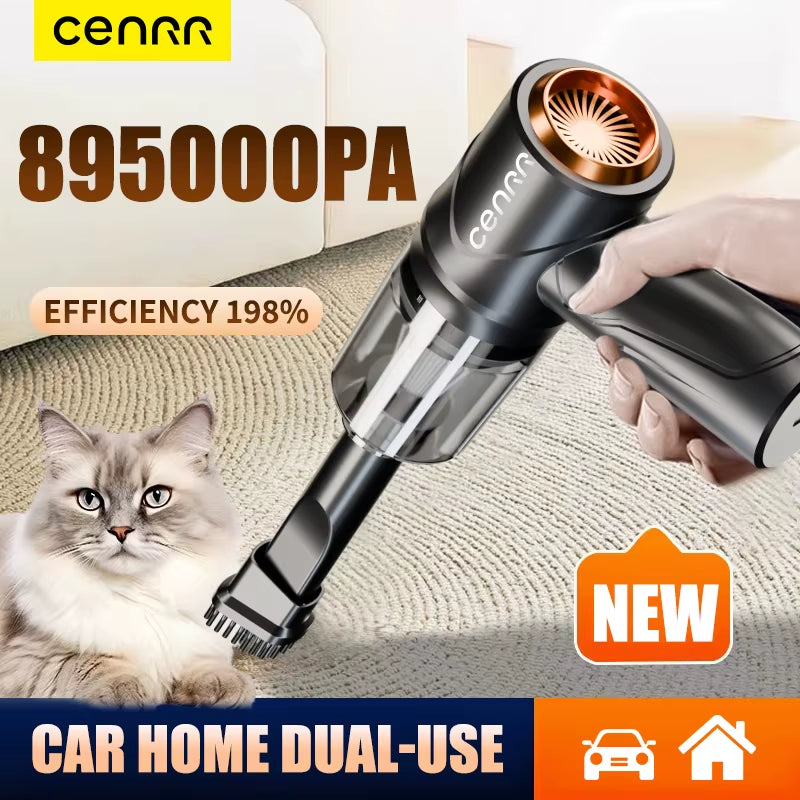 895000PA Car Vacuum Cleaner Cordless Powerful Wireless Car Cleaner Cleaning Machine Handheld Portable Car Vacuum Cleaner