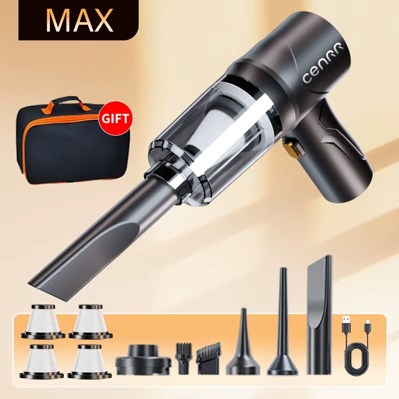 895000PA Car Vacuum Cleaner Cordless Powerful Wireless Car Cleaner Cleaning Machine Handheld Portable Car Vacuum Cleaner